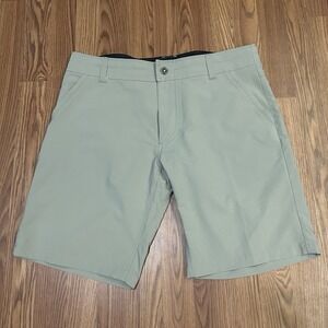 Kuhl Shift Amphibia Shorts Men's 36 Gray Sage Hiking Outdoor Tech Utility Cargo